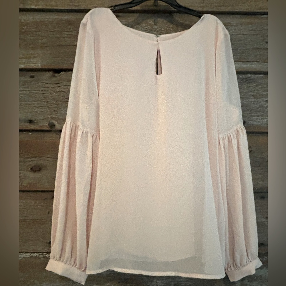 Express Blouse - blush color